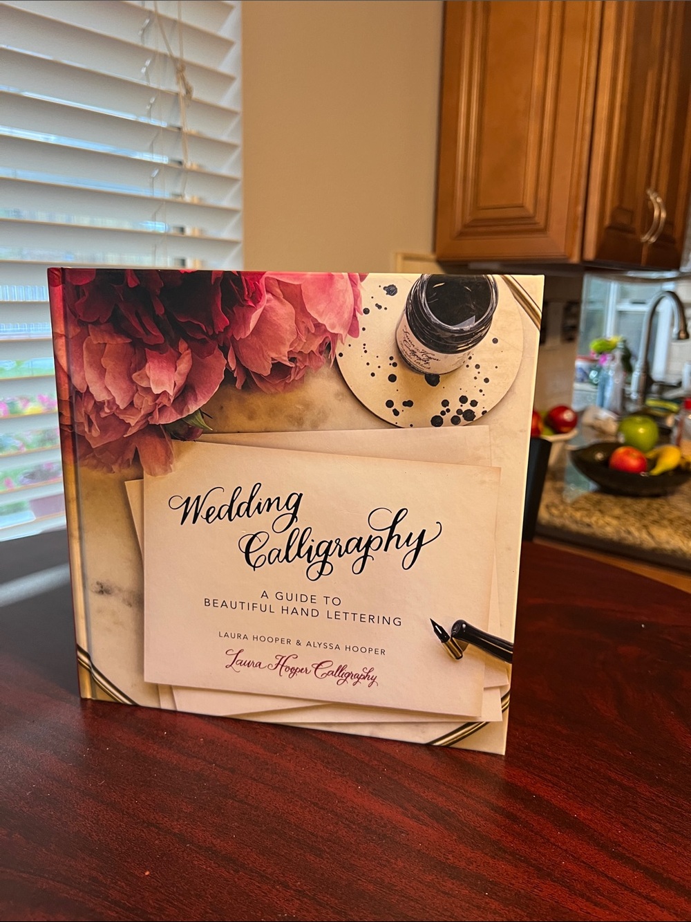 Wedding Calligraphy Book - Pink Floral Cover